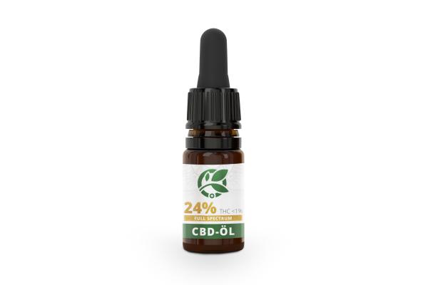 24% Bio CBD-Öl Tropfen (Full Spectrum) 30ml 904570